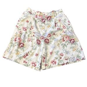 💐Vintage Toni Garment for CC Magic Cottagecore Pretty Rose Structured Shorts